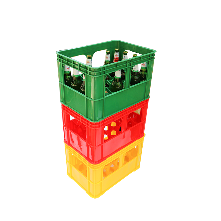 Plastic beer crate