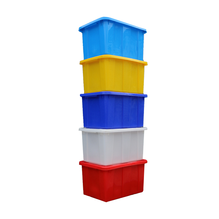 Nestable plastic container